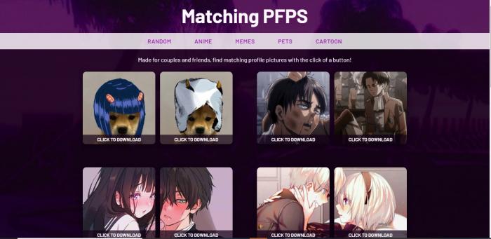 High Quality PFPs with matching pfp