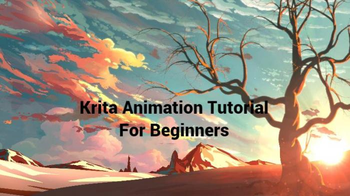 krita animation tutorial