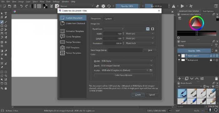 use krita