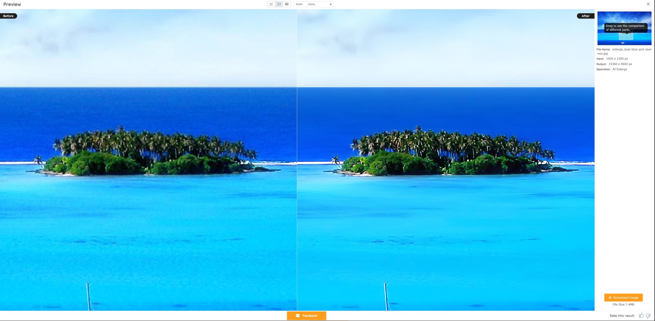 fix low resolution photos