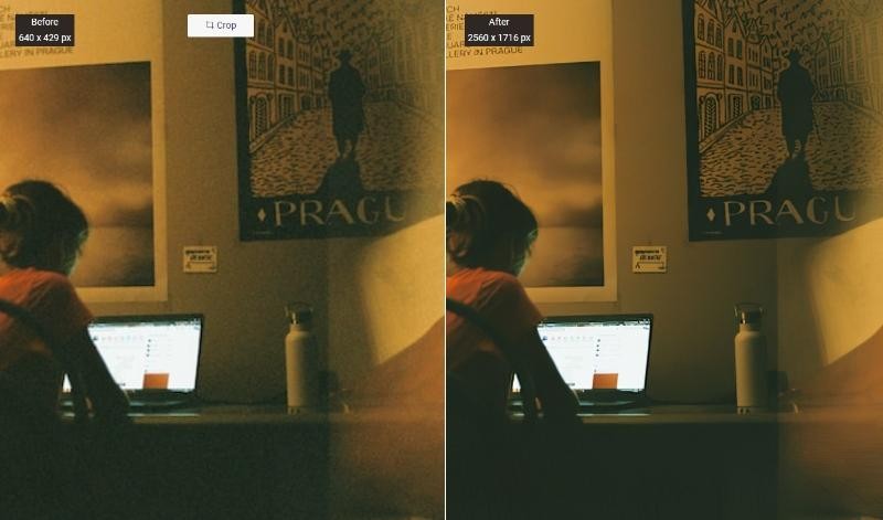 before-after comparison