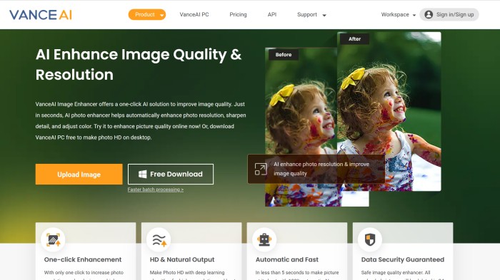 VanceAI apps similar to remini