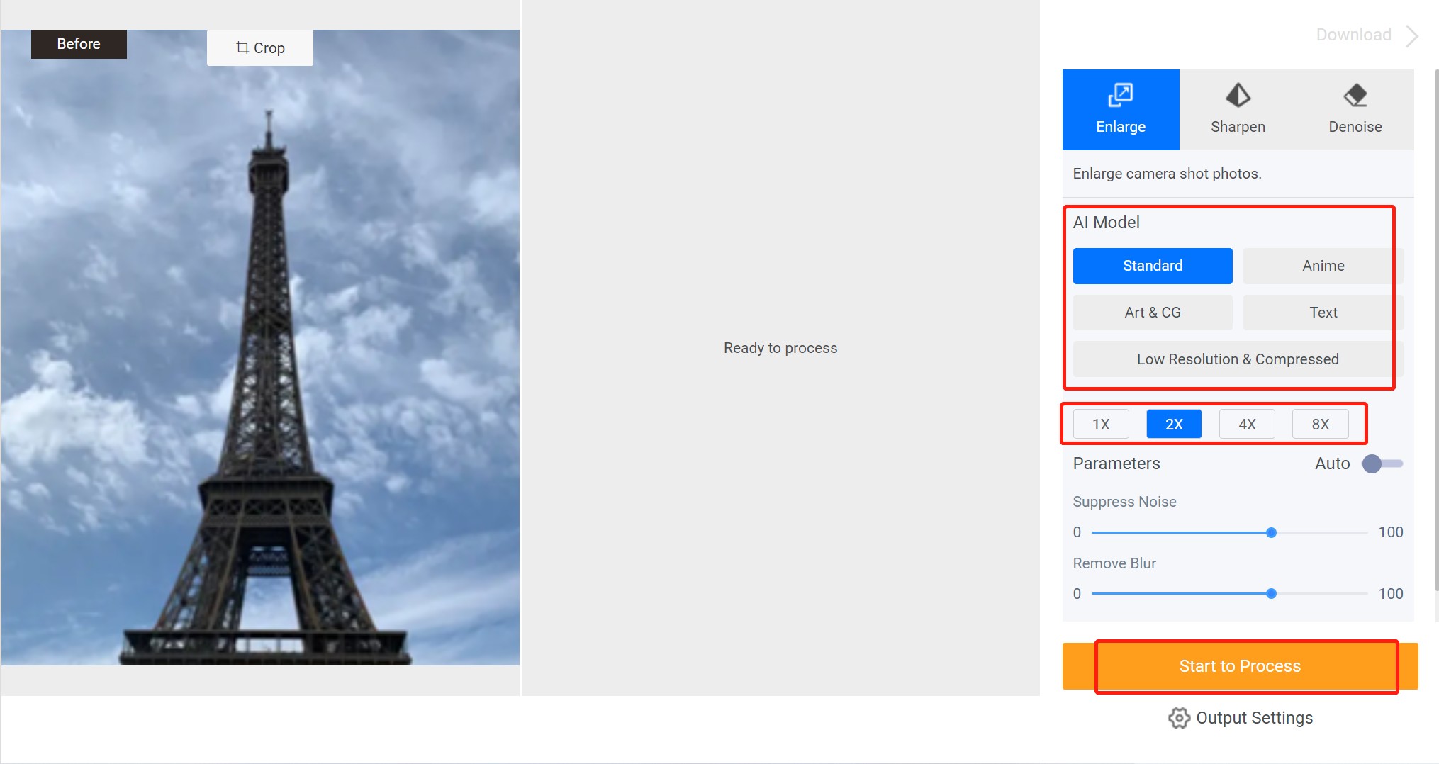 tip screen image