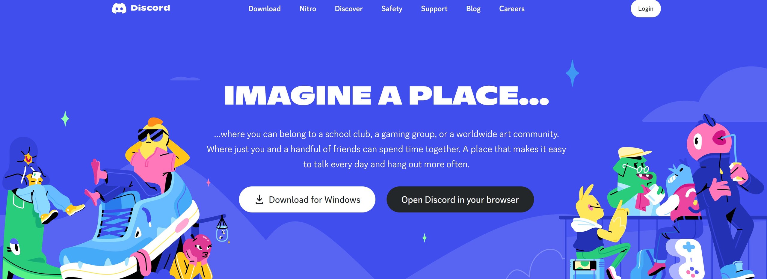 discord with cool discord pfp