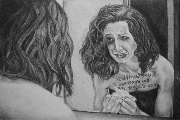 The Lost Girl girl drawing