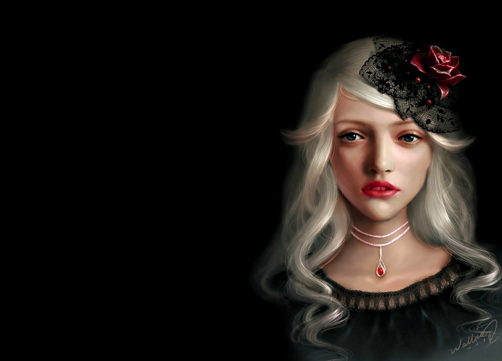 The Gothic Girl for girl drawing