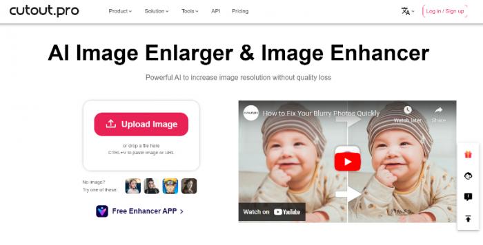Cutout.Pro Image Enhancer