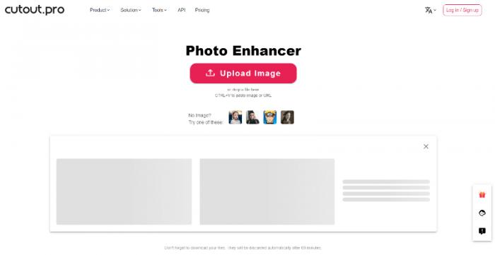 processing the image