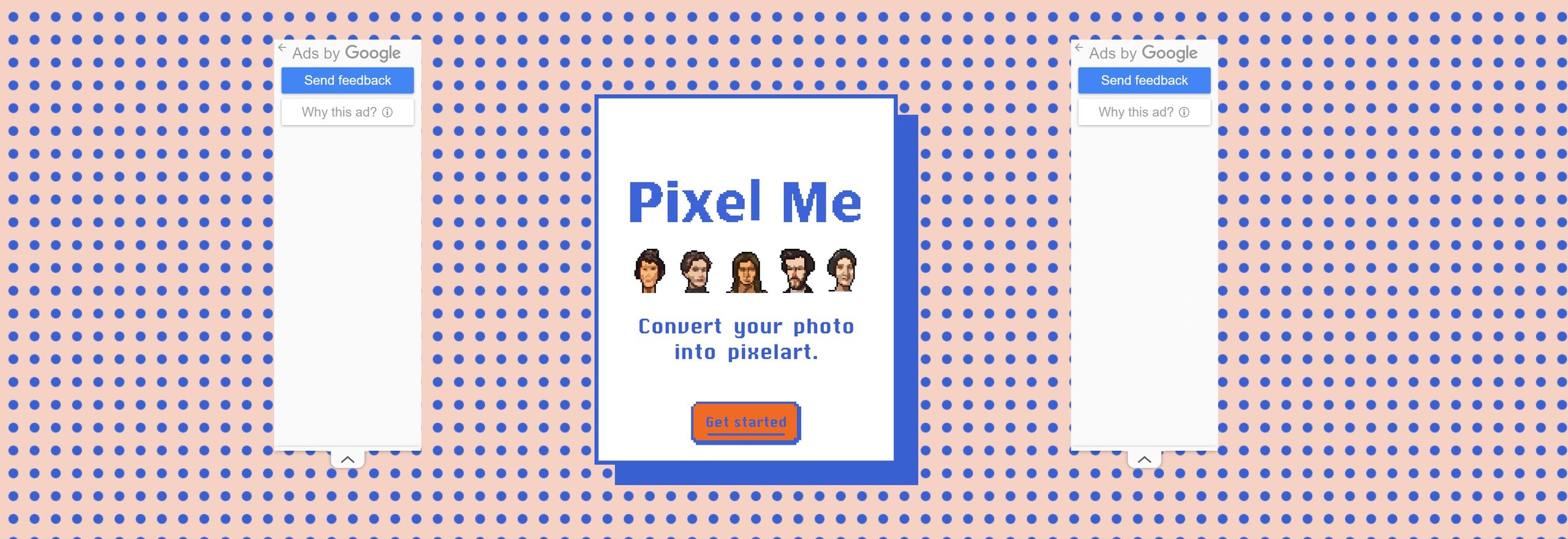 pixel me homepage