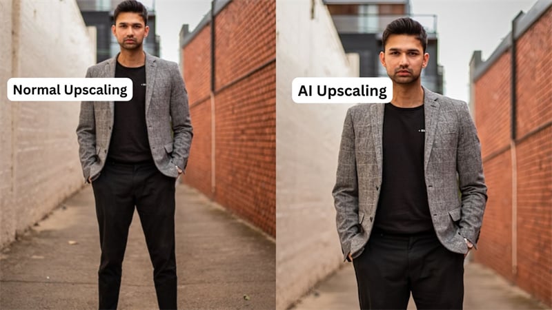 Image Upscaler -  Portrait