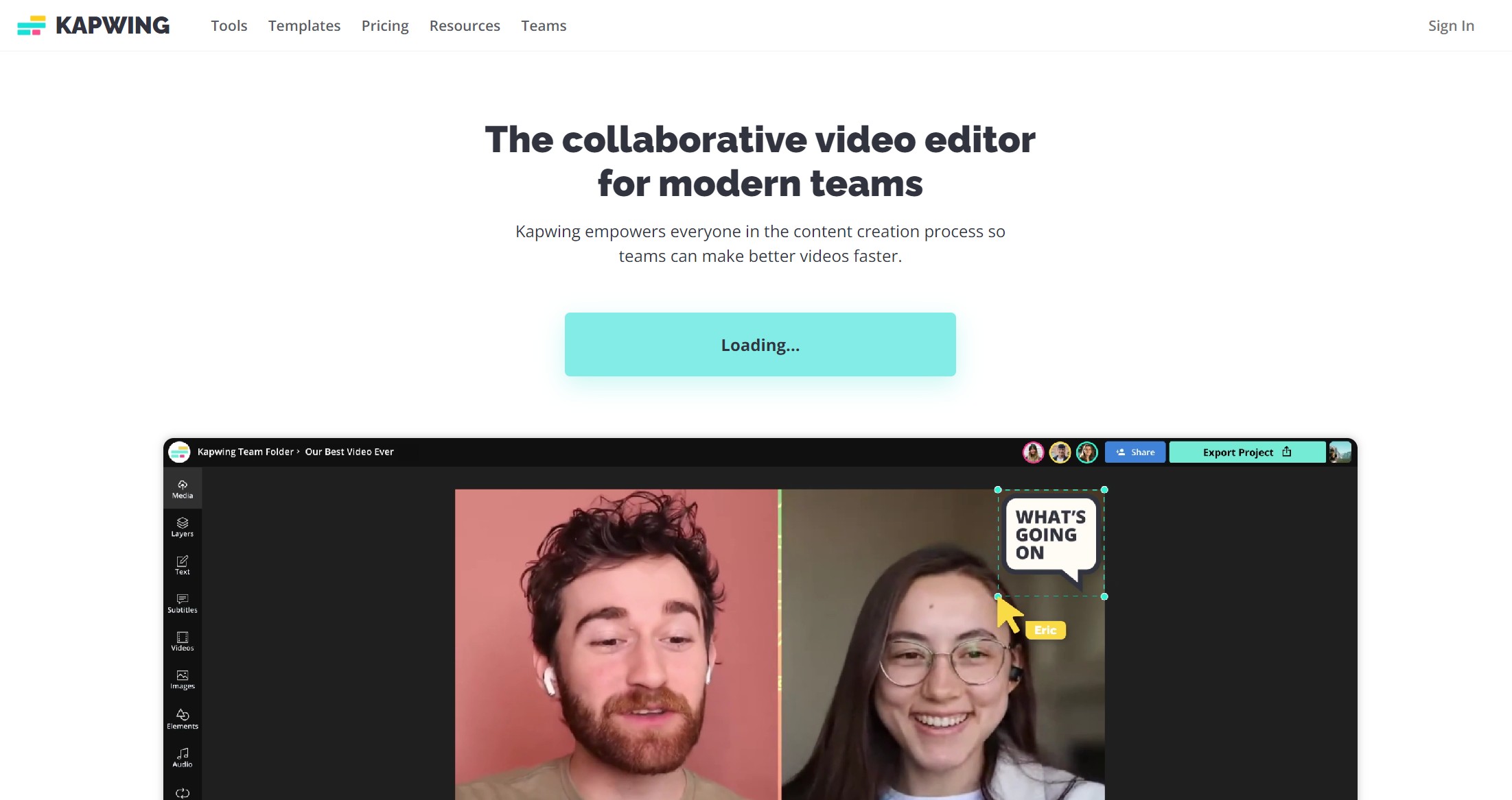 KAPWING flip an image