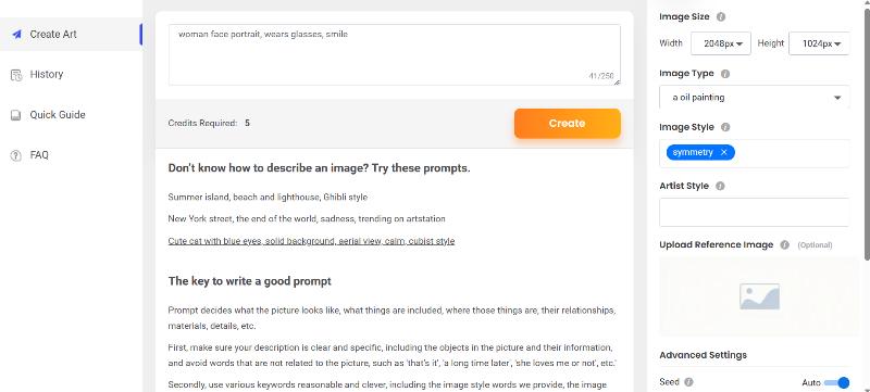 USE art generator