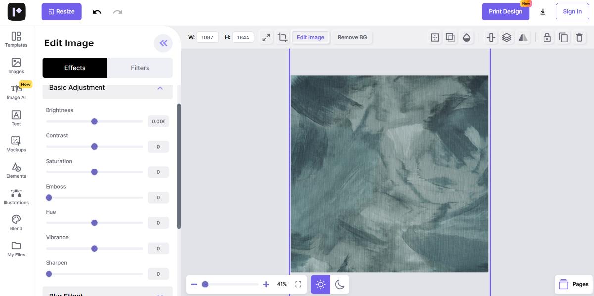 using Pixelied step 3