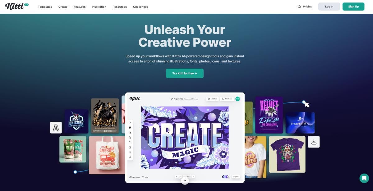 what is kittl design app