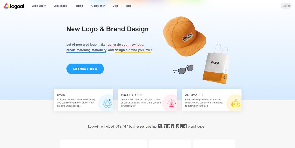 Logo AI design app