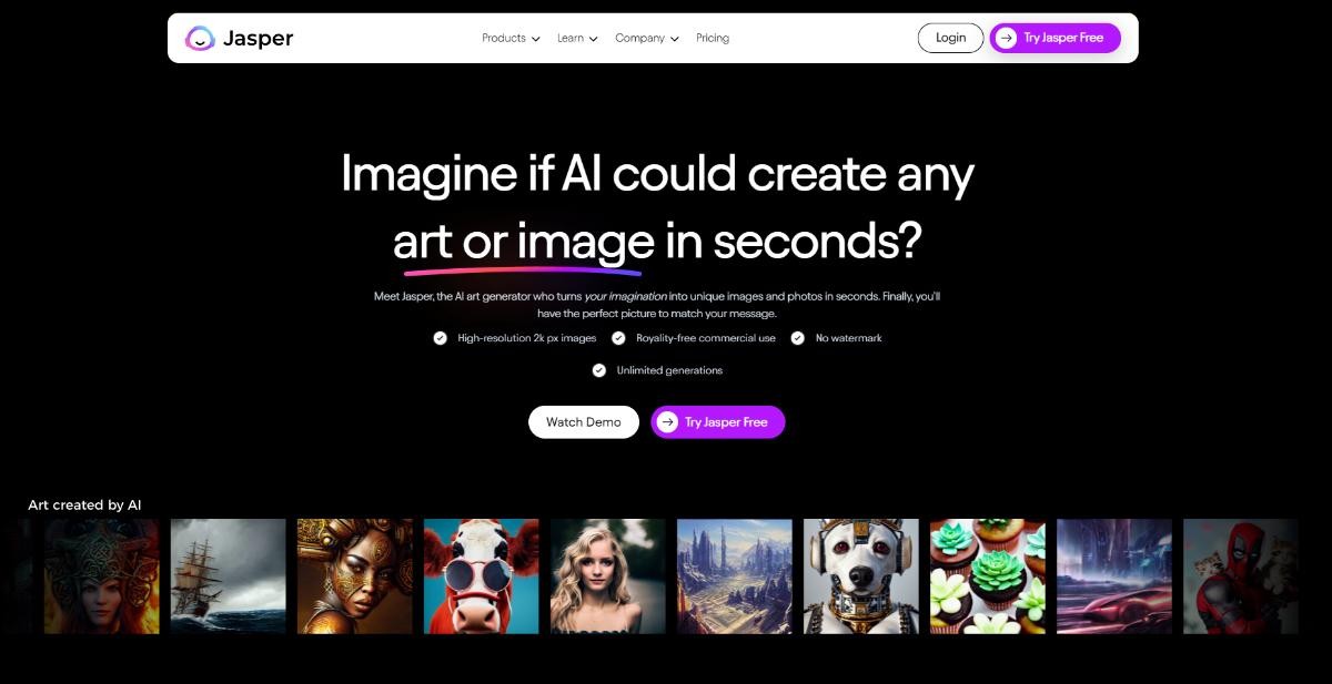 Jasper AI Reviews for Art Creation