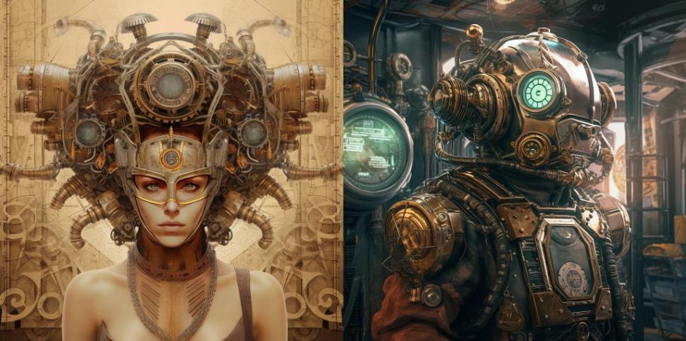 Wonder AI vs Midjourney compare pic