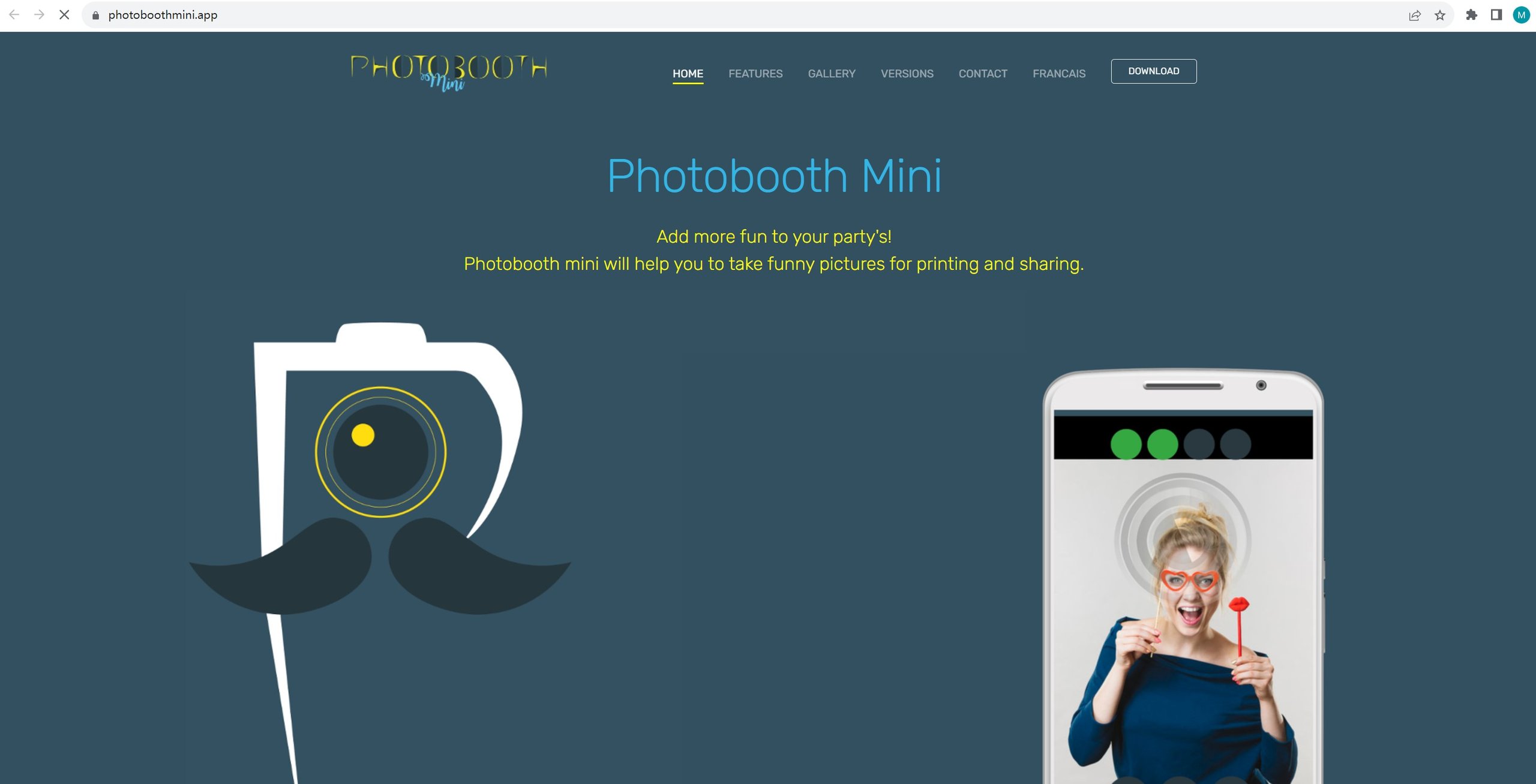 Photobooth mini  best photo booth app
