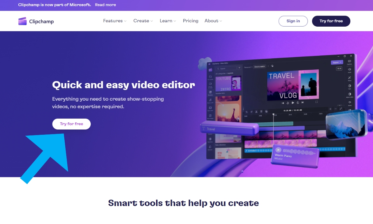 Clipchamp Sign Up