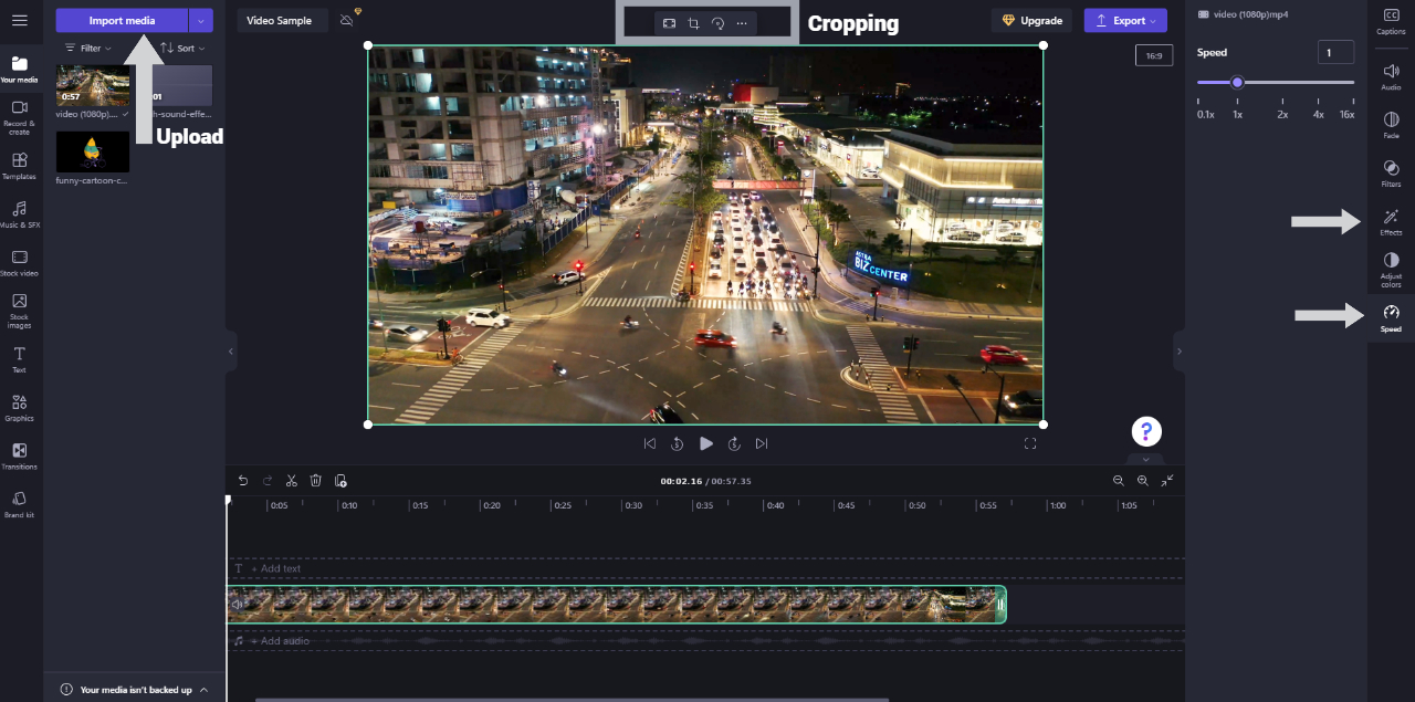 Clipchamp Features