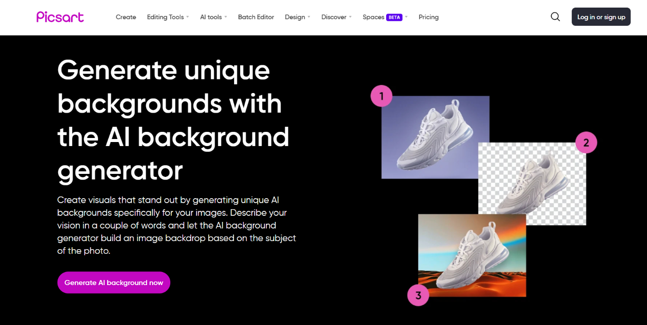 Picsart Online Background Generator
