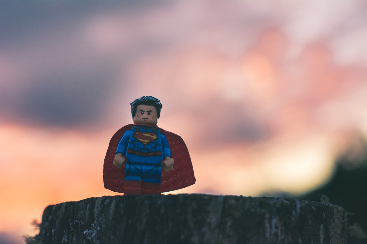 LEGO Superman Figure