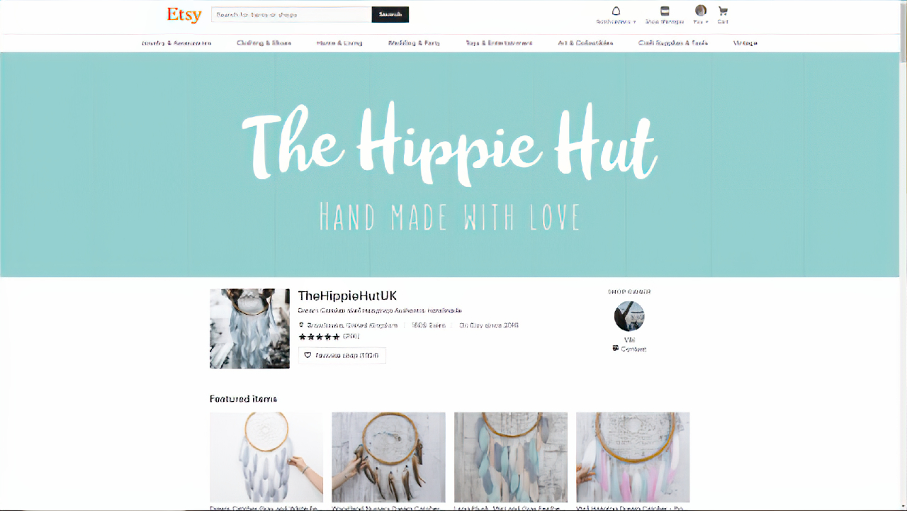 etsy banner idea