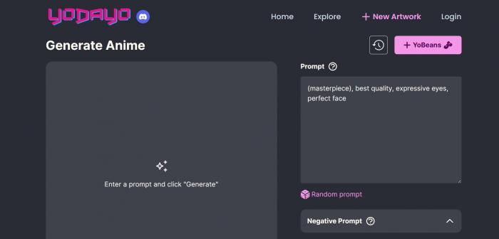 Yodayo AI vtuber generator
