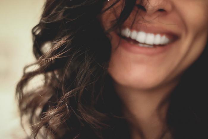 Smile selfie