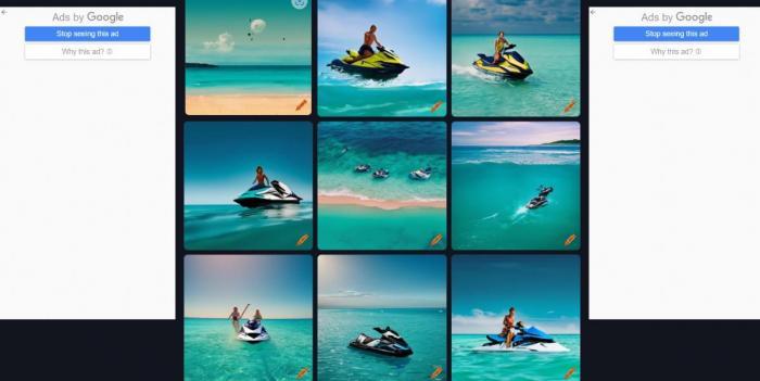 Ocean Jet Ski Visuals