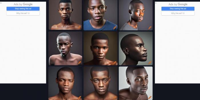 African Man Portrait