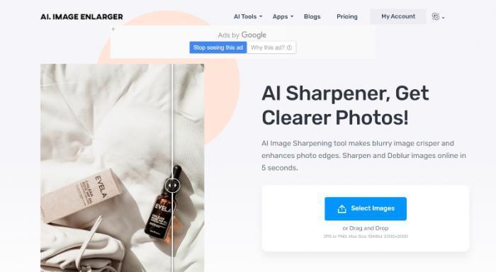 Imglarger AI Sharpener