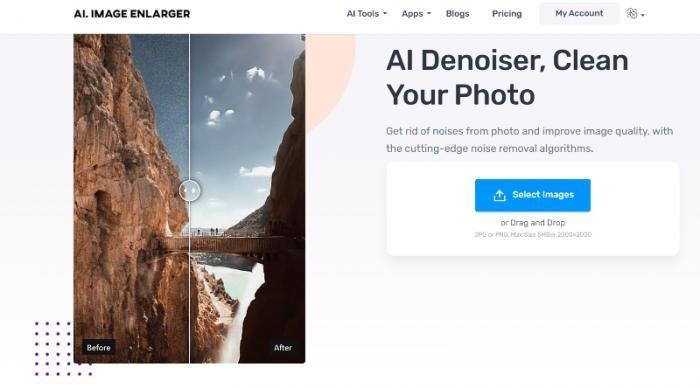 Imglarger AI Denoiser