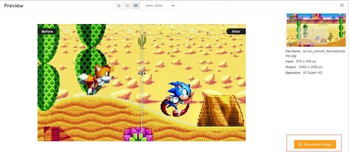 remaster game with VanceAI Download