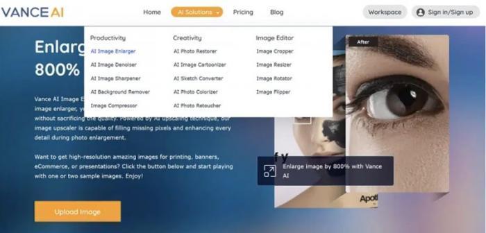 AI Image Enlarger