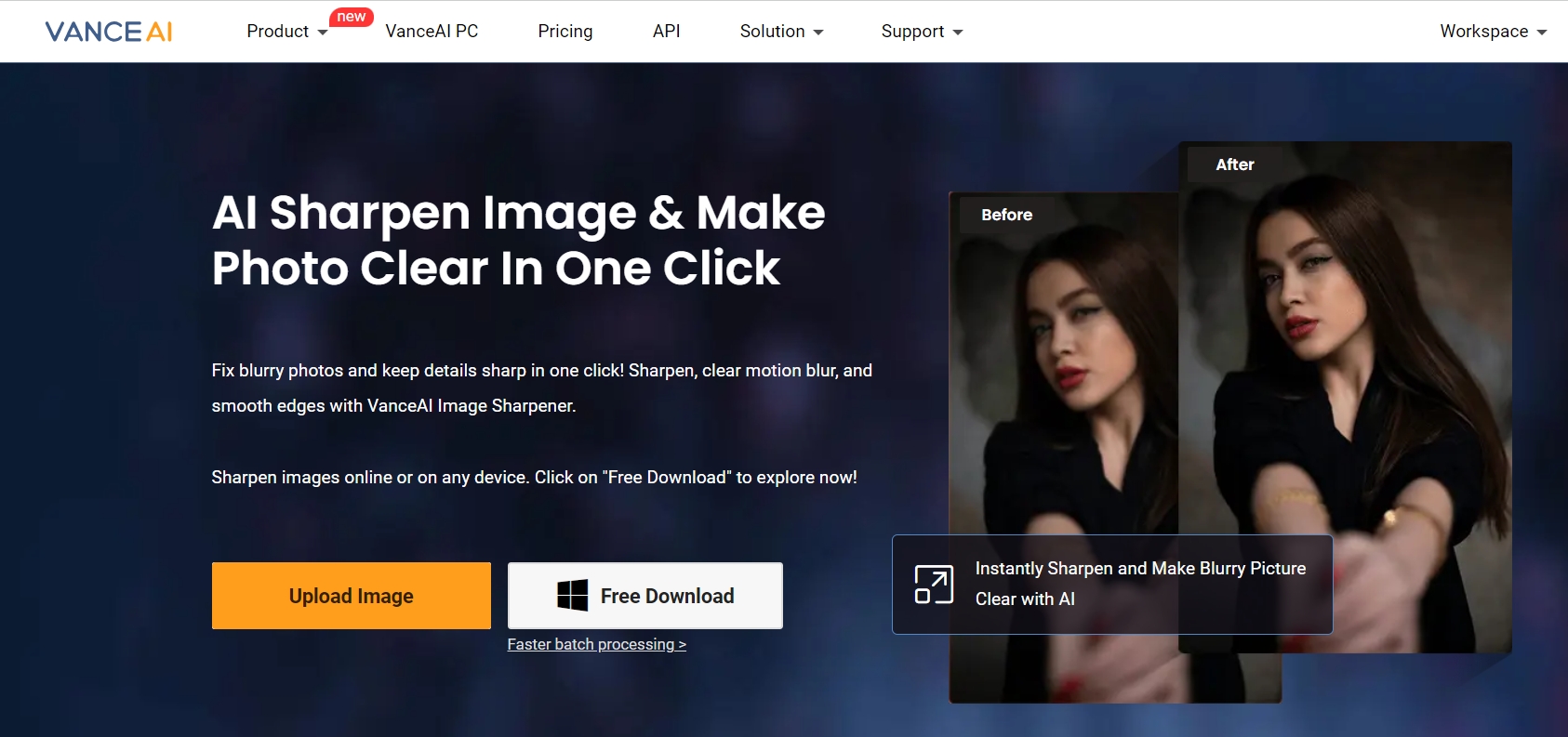 image sharpener